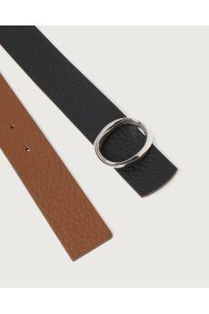 ORCIANI Cintura   D10419 SOFT DOUBLE COCOA+NERO 