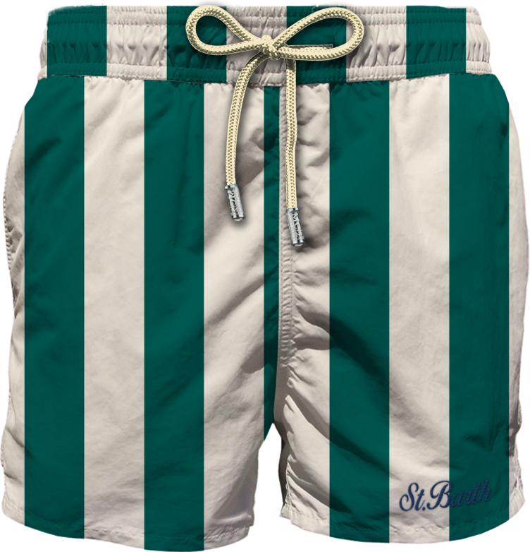 MC 2 SAINT BARTH Costume   SYROS STRIPES POP V 5110 EMB 