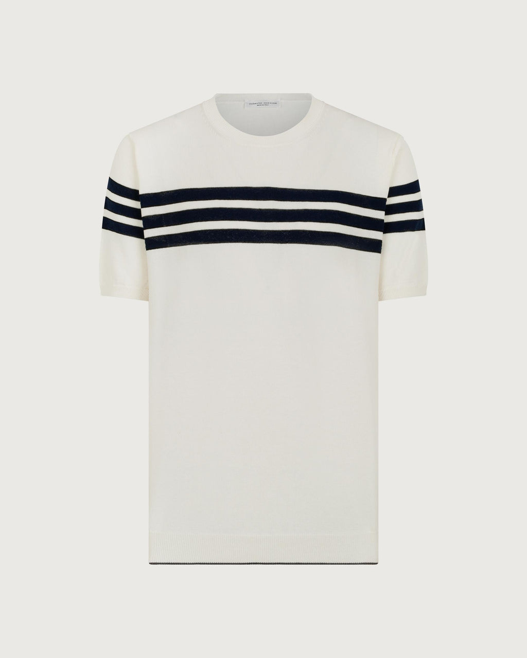 ROBERTO COLLINA Girocollo Navy  261MYA43021 10 