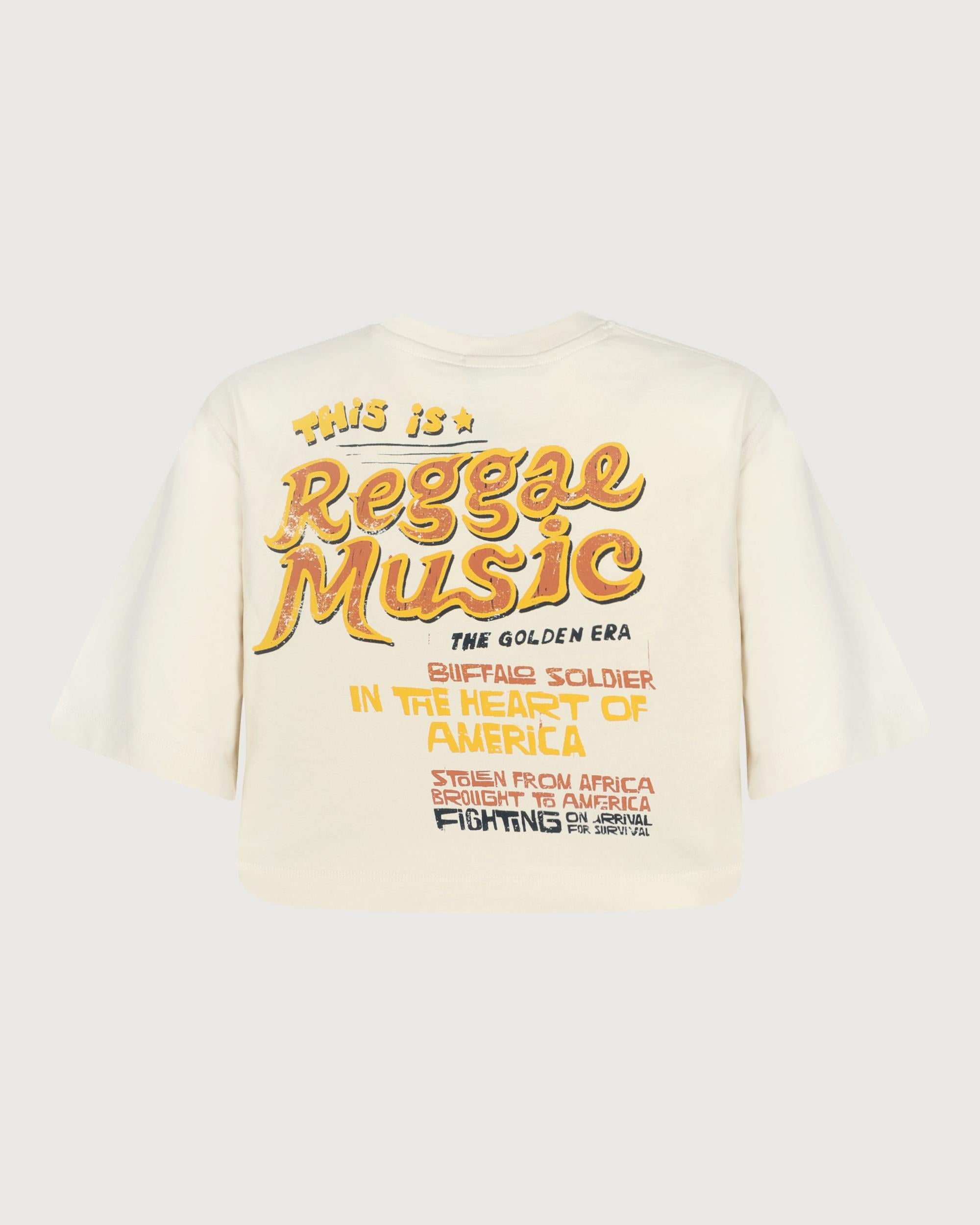 LANEUS T-shirt Panna  S6LAWOTH198 036 