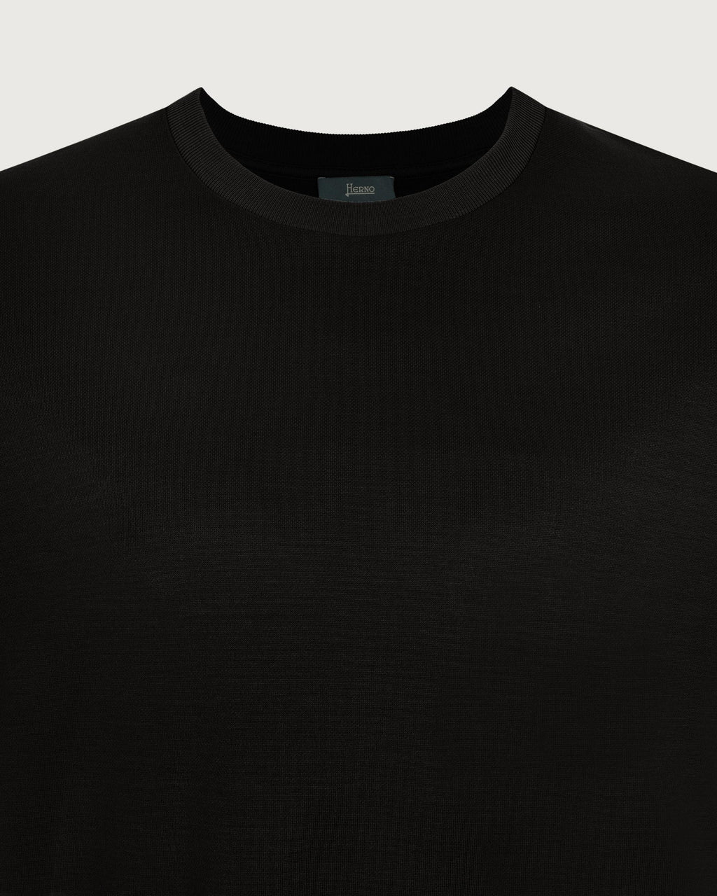 HERNO T-shirt Nero  JG000206U 52059 9300 