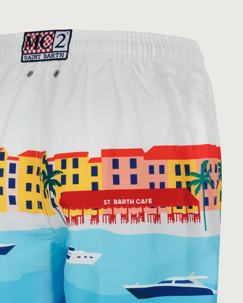 MC 2 SAINT BARTH Costume   GUSTAVIA PLACED PRINT ST TROPEZ SUN 01 