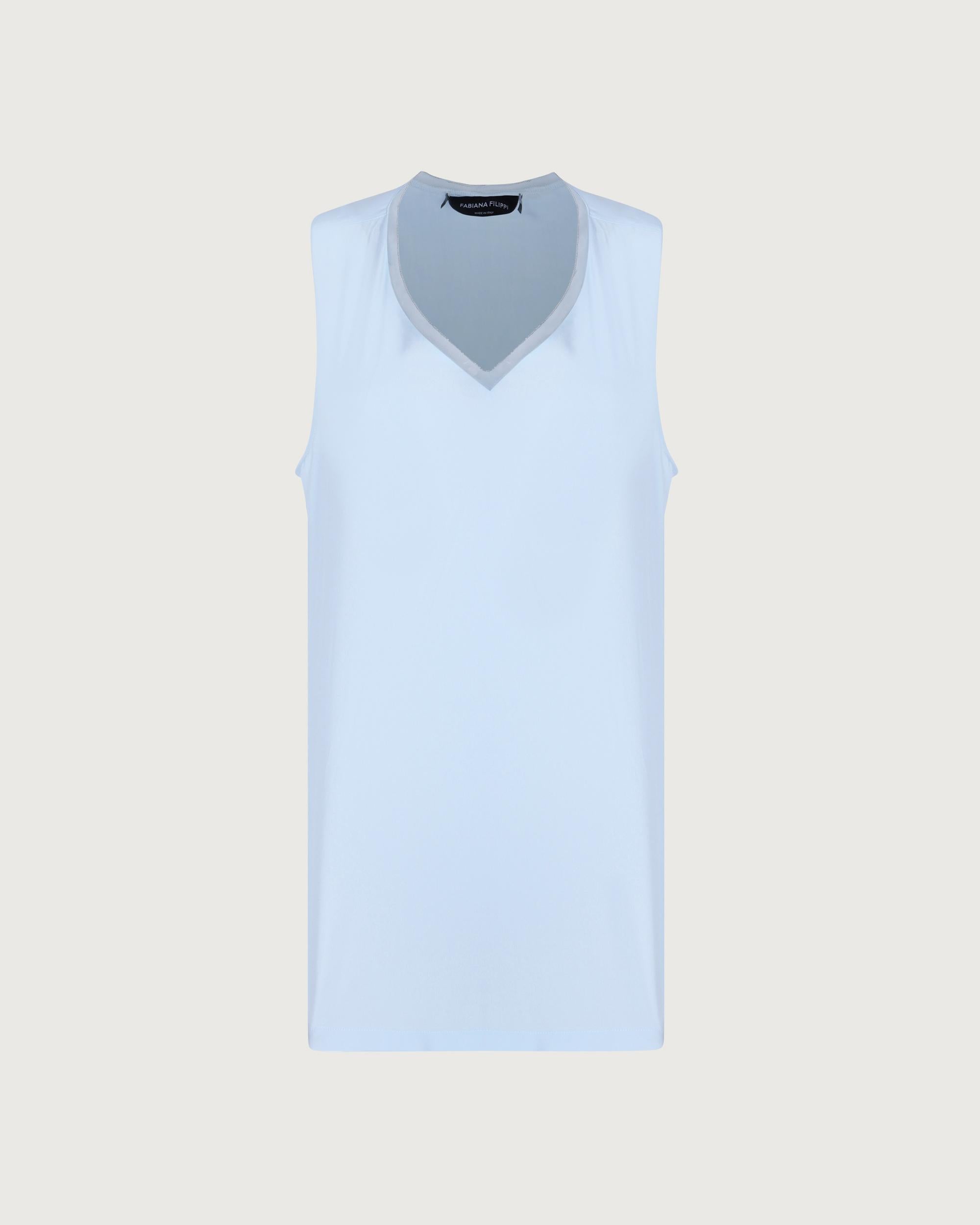 FABIANA FILIPPI Canotta Acqua  TPD266F295 L775 5154 