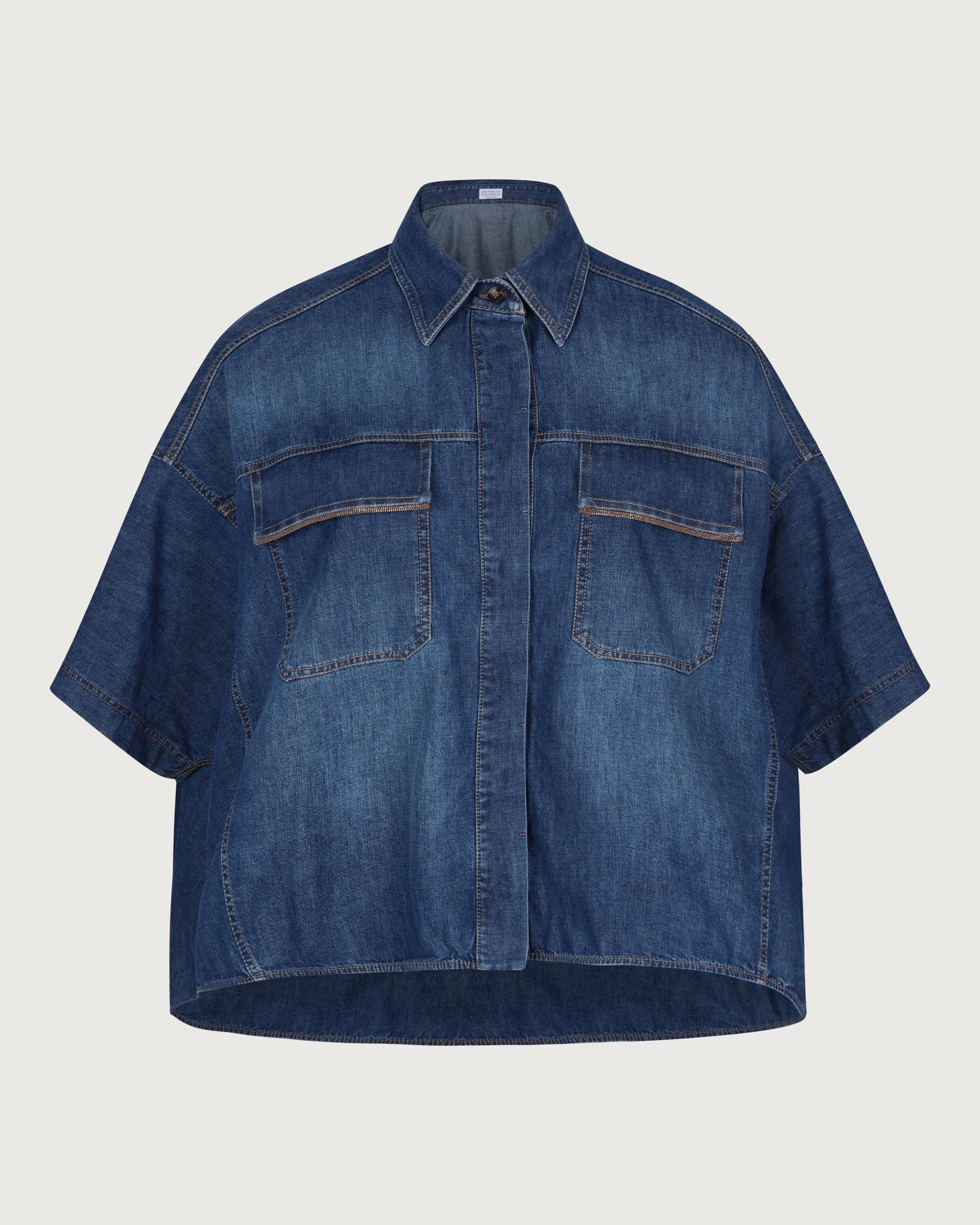 Brunello Cucinelli Camicia Essential denim  MH192RB506 C9562 