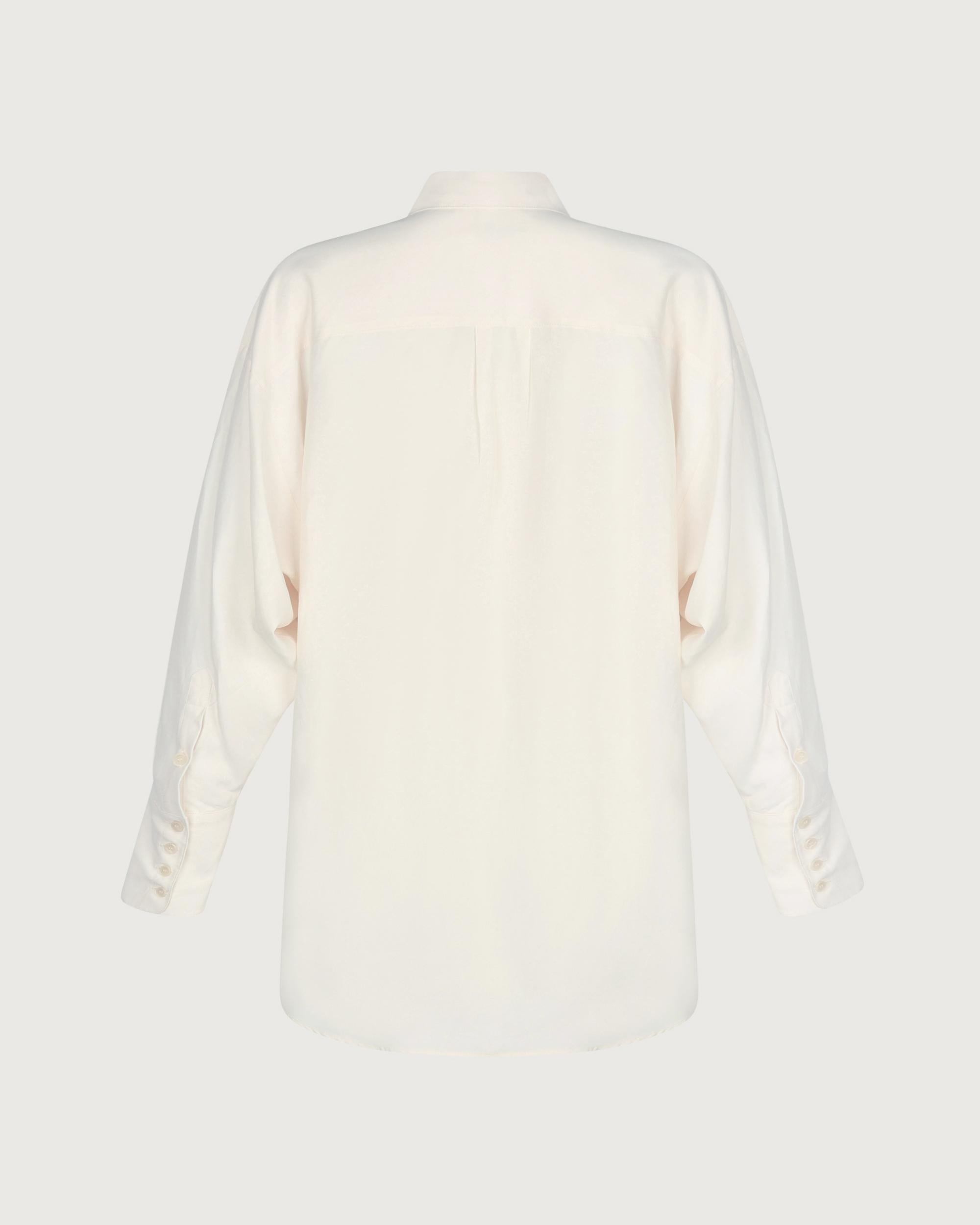 LANEUS Camicia Panna  S6LAWOSI181 036 