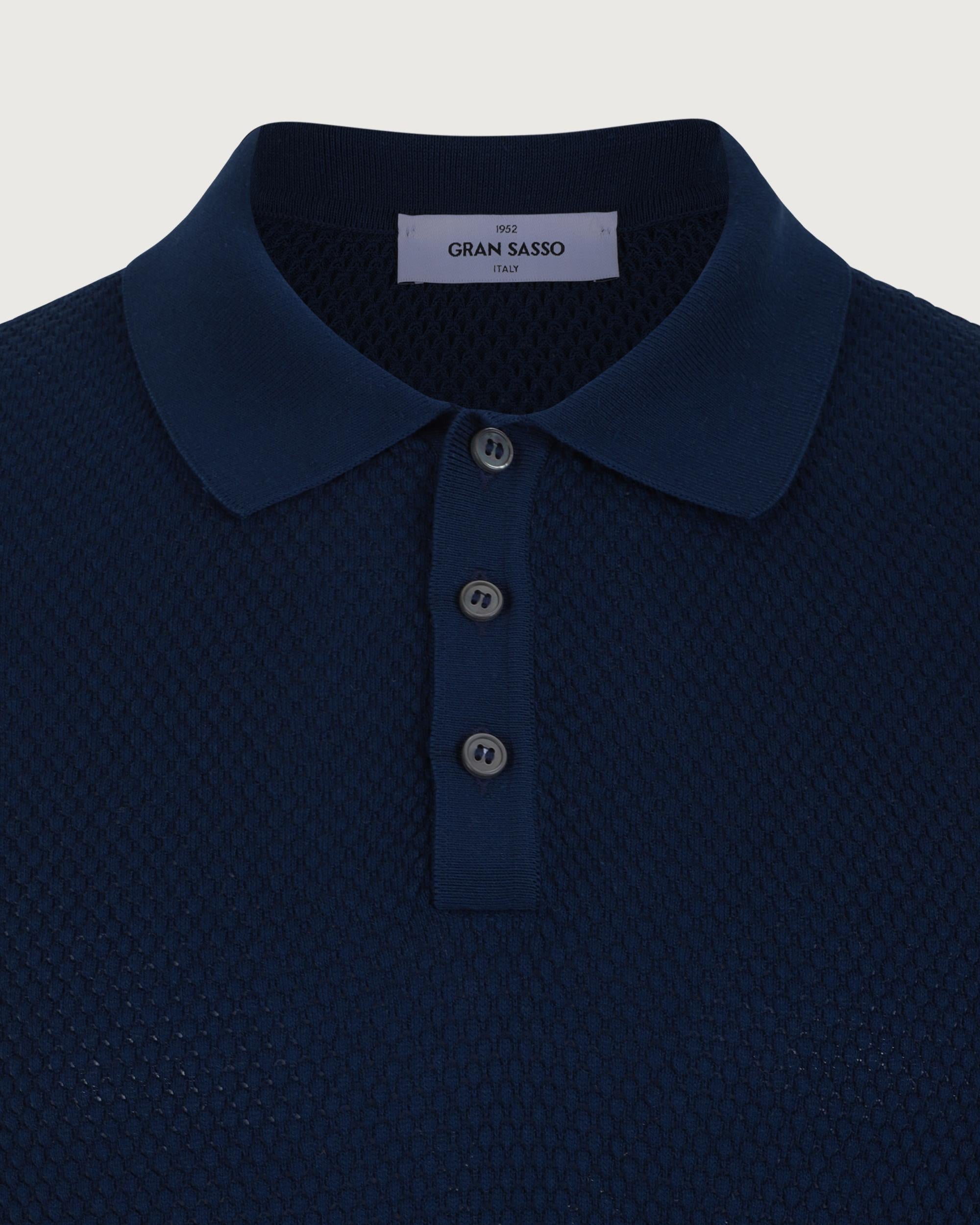 GRAN SASSO Polo Blu  57113/20620 578 