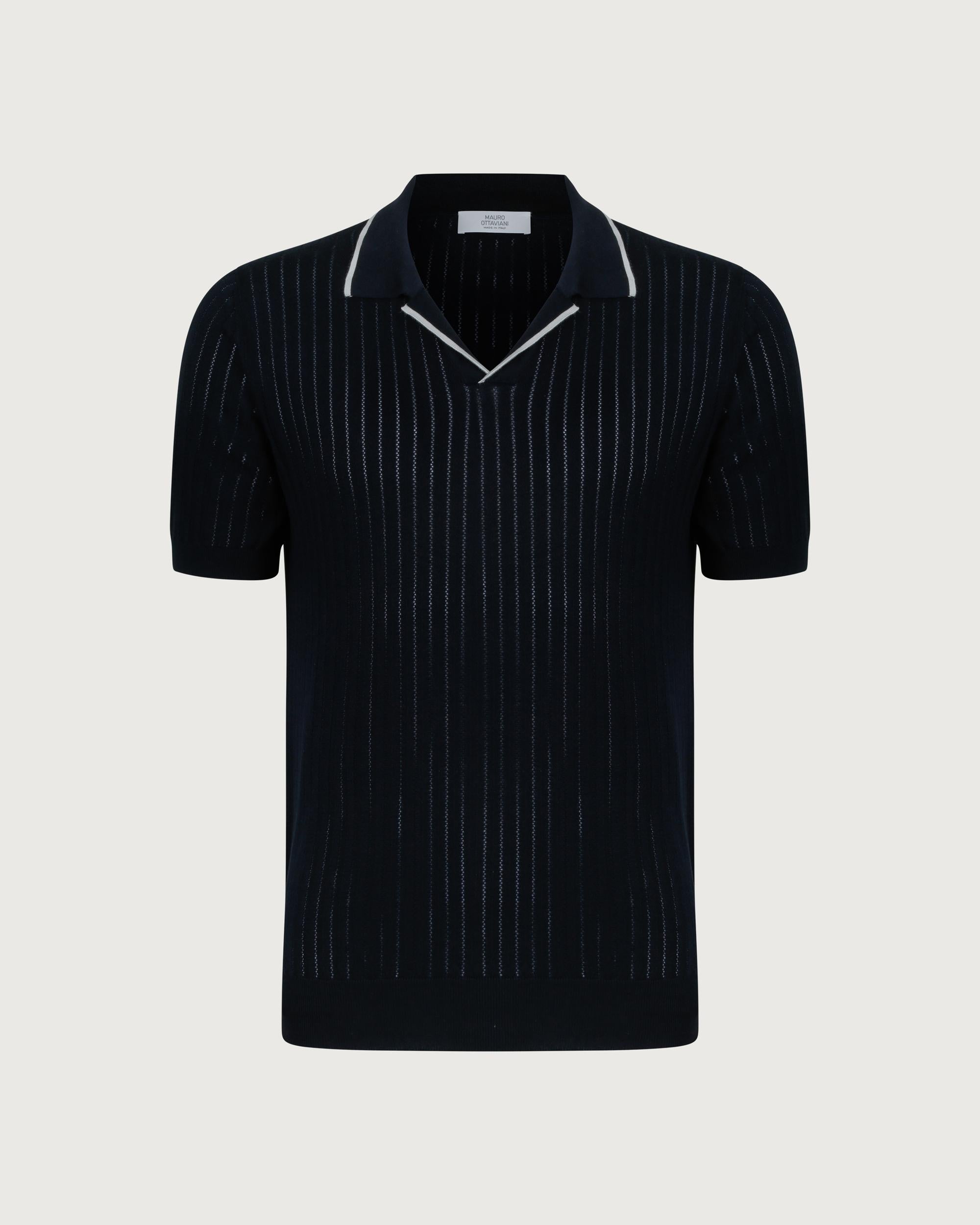 MAURO OTTAVIANI Polo Dark navy  CTS24869B CS620 