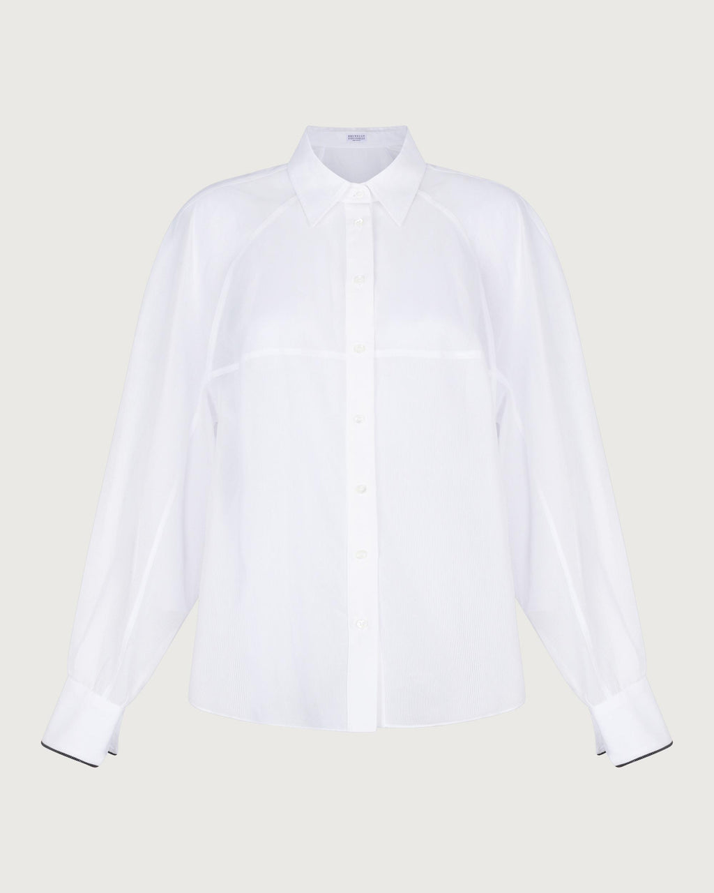 Brunello Cucinelli Camicia Bianco  MH750MO516 C100 