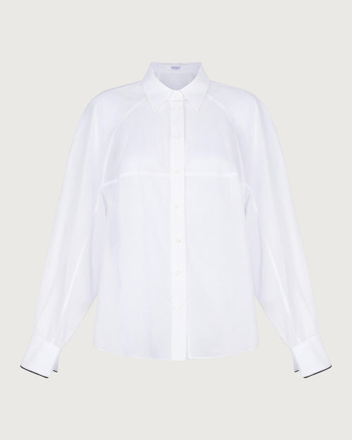 Brunello Cucinelli Camicia Bianco  MH750MO516 C100 