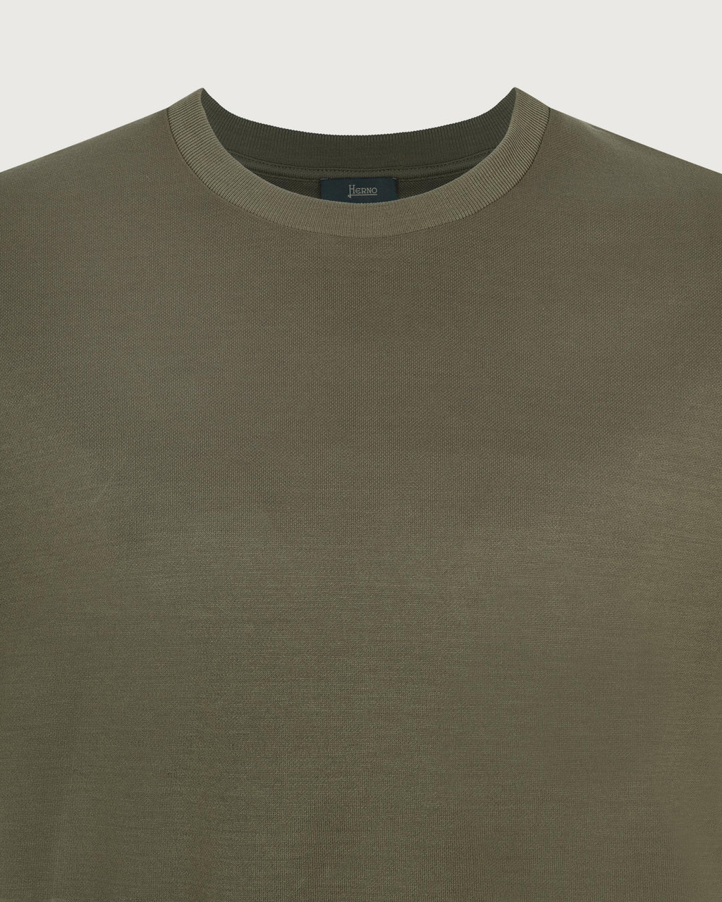 HERNO T-shirt Verde militare  JG000206U 52059 7745 