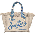 MC 2 SAINT BARTH Borsa   VANITY FOULARD BLUE SAFARI 1136 