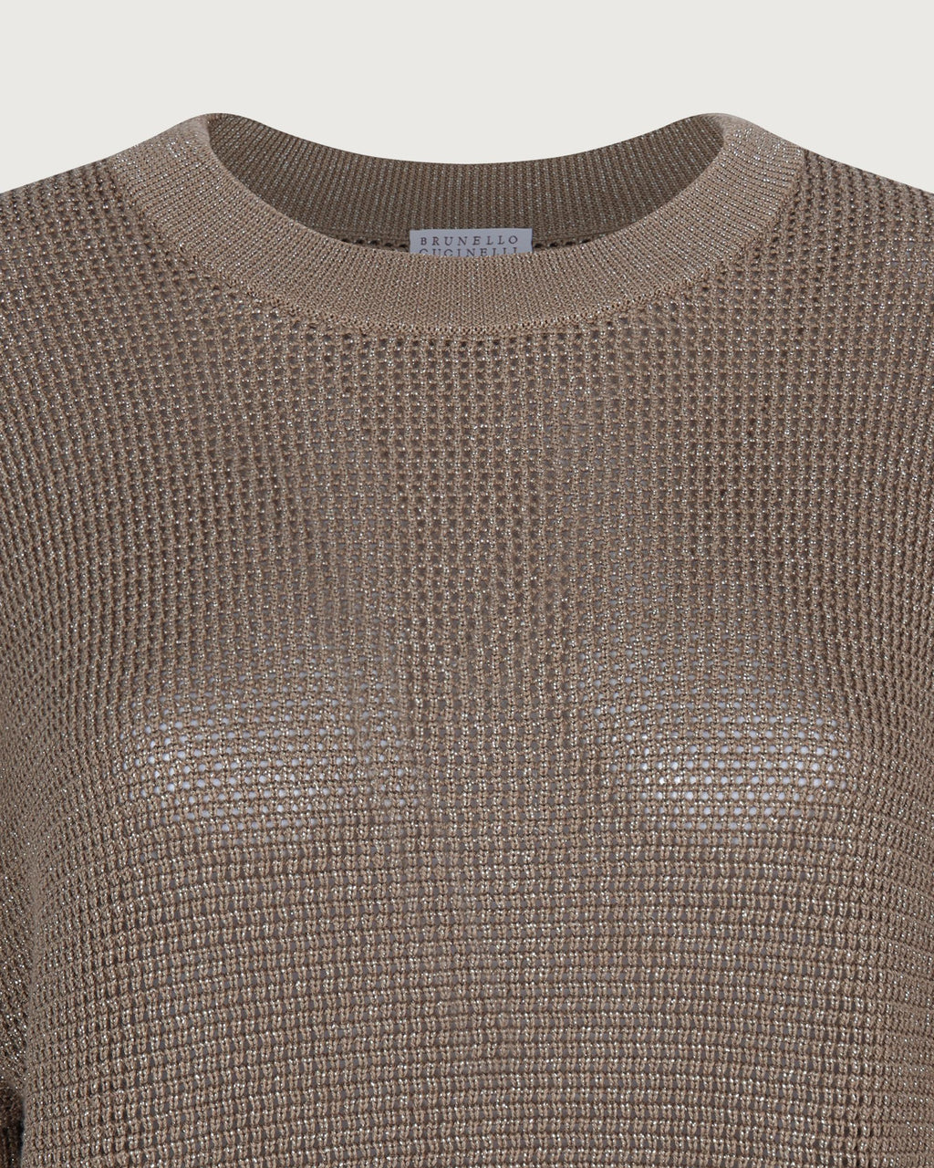 Brunello Cucinelli Girocollo Nutshell+visone  MST263300 CCJ17 