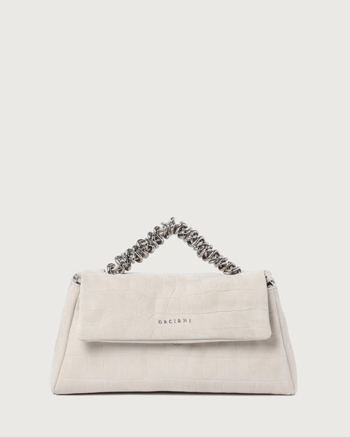 ORCIANI Borsa   B02159 COCCO TWILIGHT BIANCO 