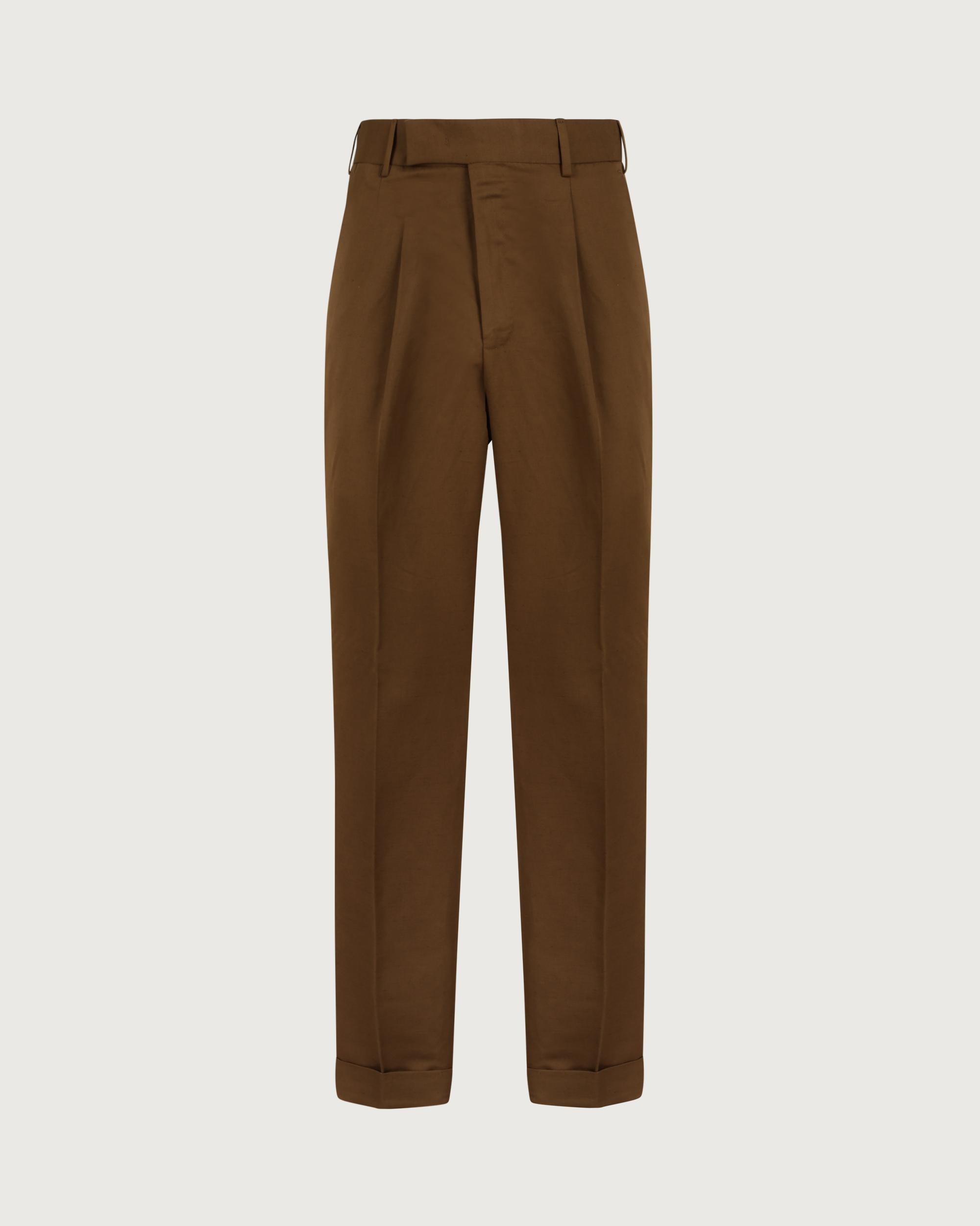 PT TORINO Pantalone Marrone medio  CO-RSZAZ40FWD PU38 0165 