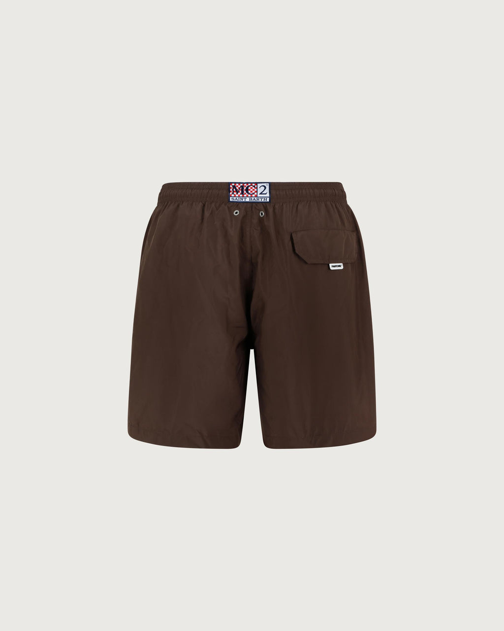 MC 2 SAINT BARTH Costume   LIGHTING PANTONE 18H DARK BROWN PNT L 