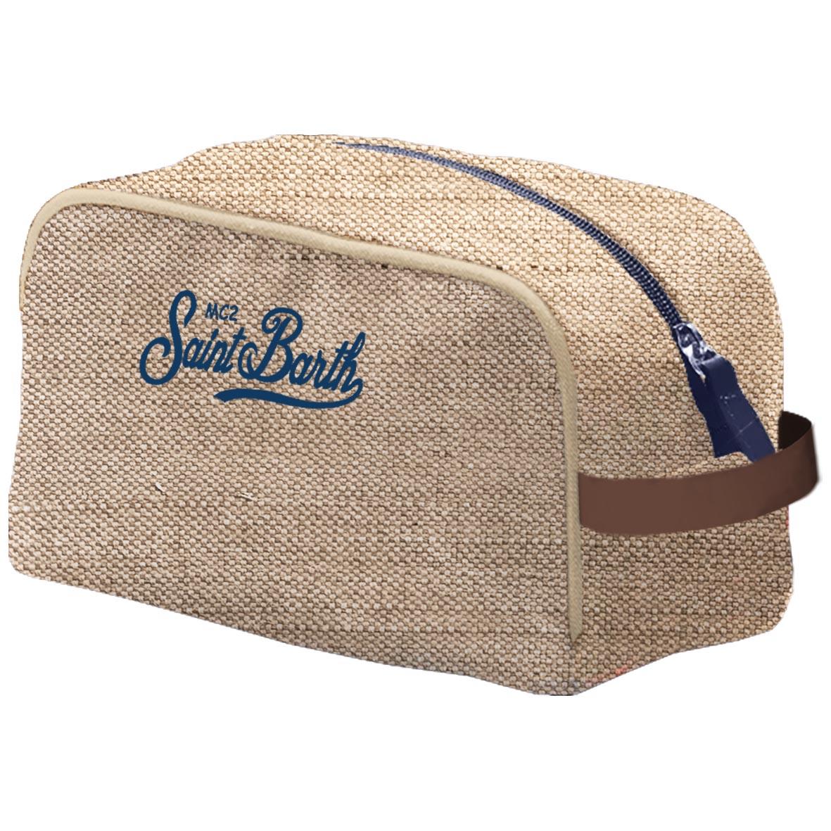 MC 2 SAINT BARTH Beauty case   WESTWOOD LINEN LINEN 1161 EMB 