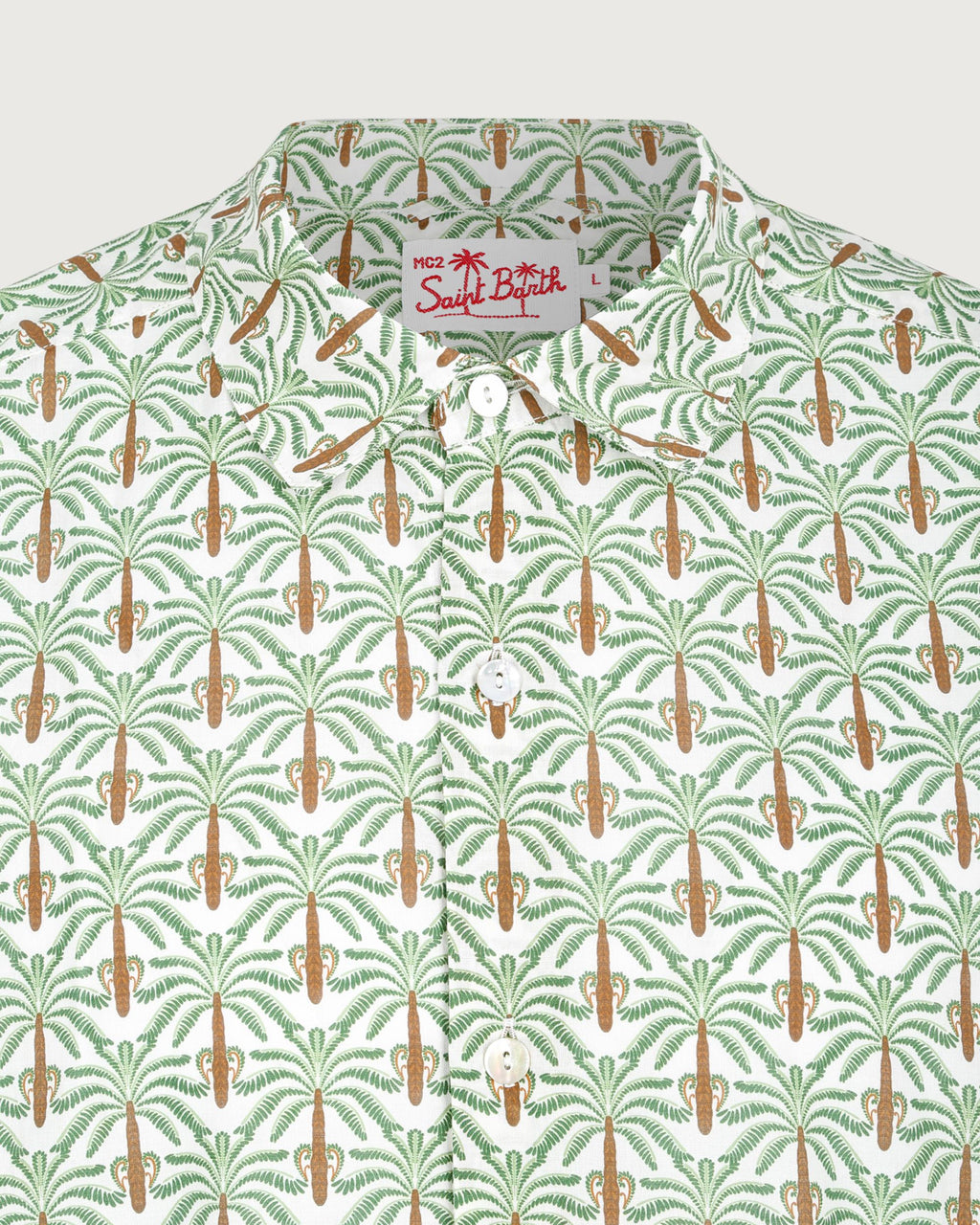 MC 2 SAINT BARTH Camicia   SIKELIA PALM TILE 10 