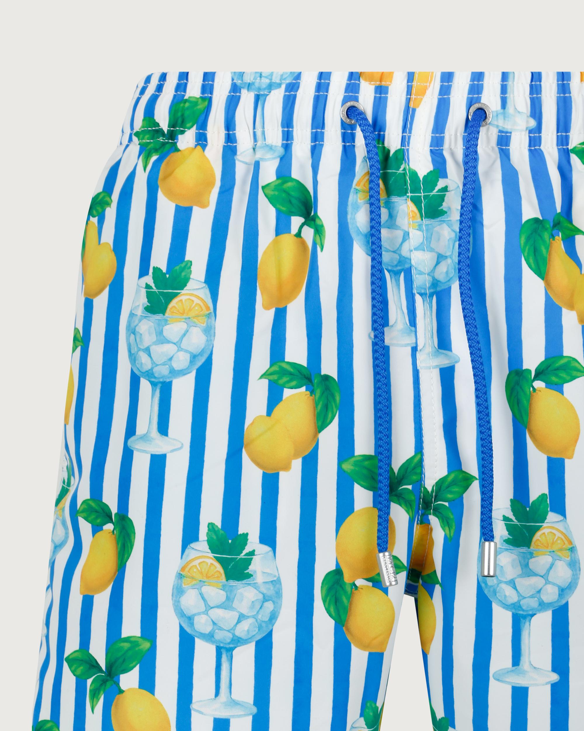 MC 2 SAINT BARTH Costume   GUSTAVIA GIN TONIC LEMON STRIPES 17 