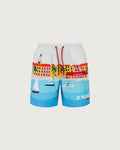 MC 2 SAINT BARTH Costume   GUSTAVIA PLACED PRINT ST TROPEZ SUN 01 