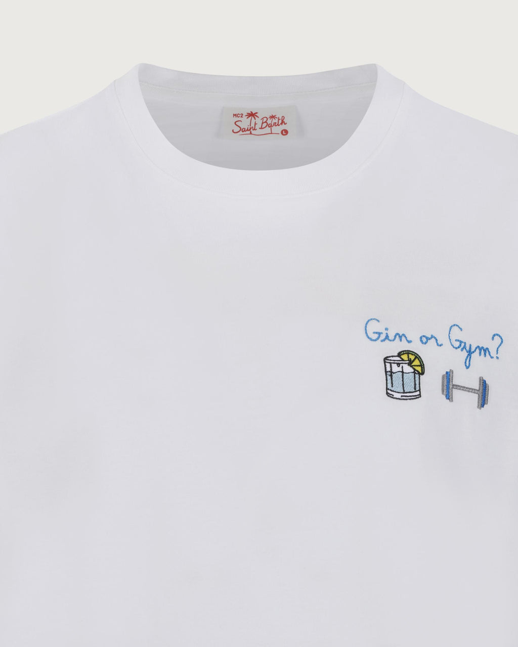 MC 2 SAINT BARTH T-shirt   PORTOFINO GIN GYM 01N EMB 