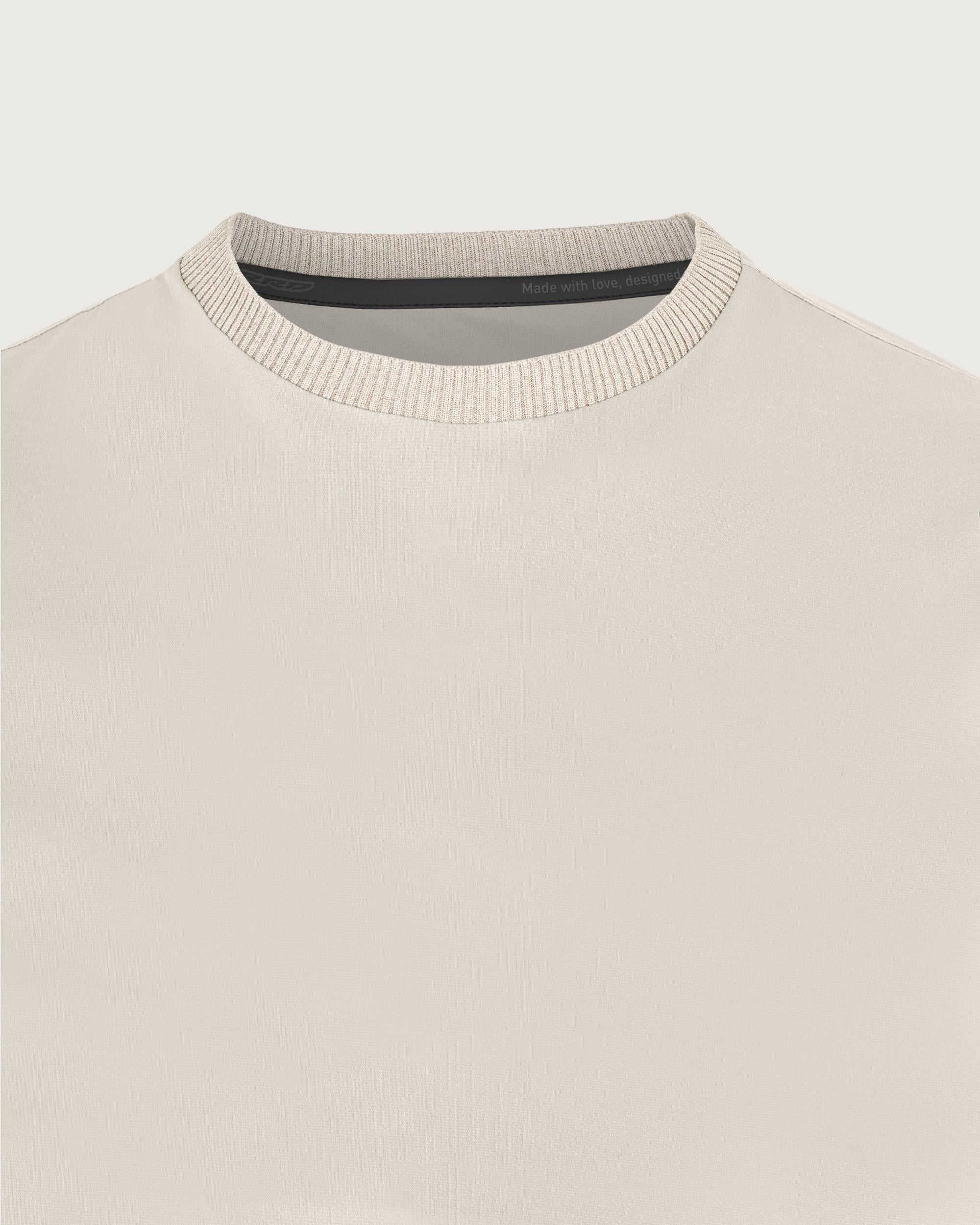 RRD T-shirt White sand  26206 OXFORD GDY 85 