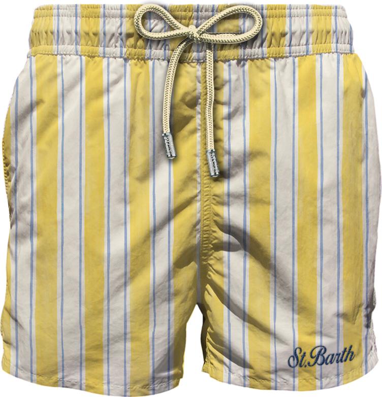 MC 2 SAINT BARTH Costume   SYROS BIG STRIPES W 9233 EMB 