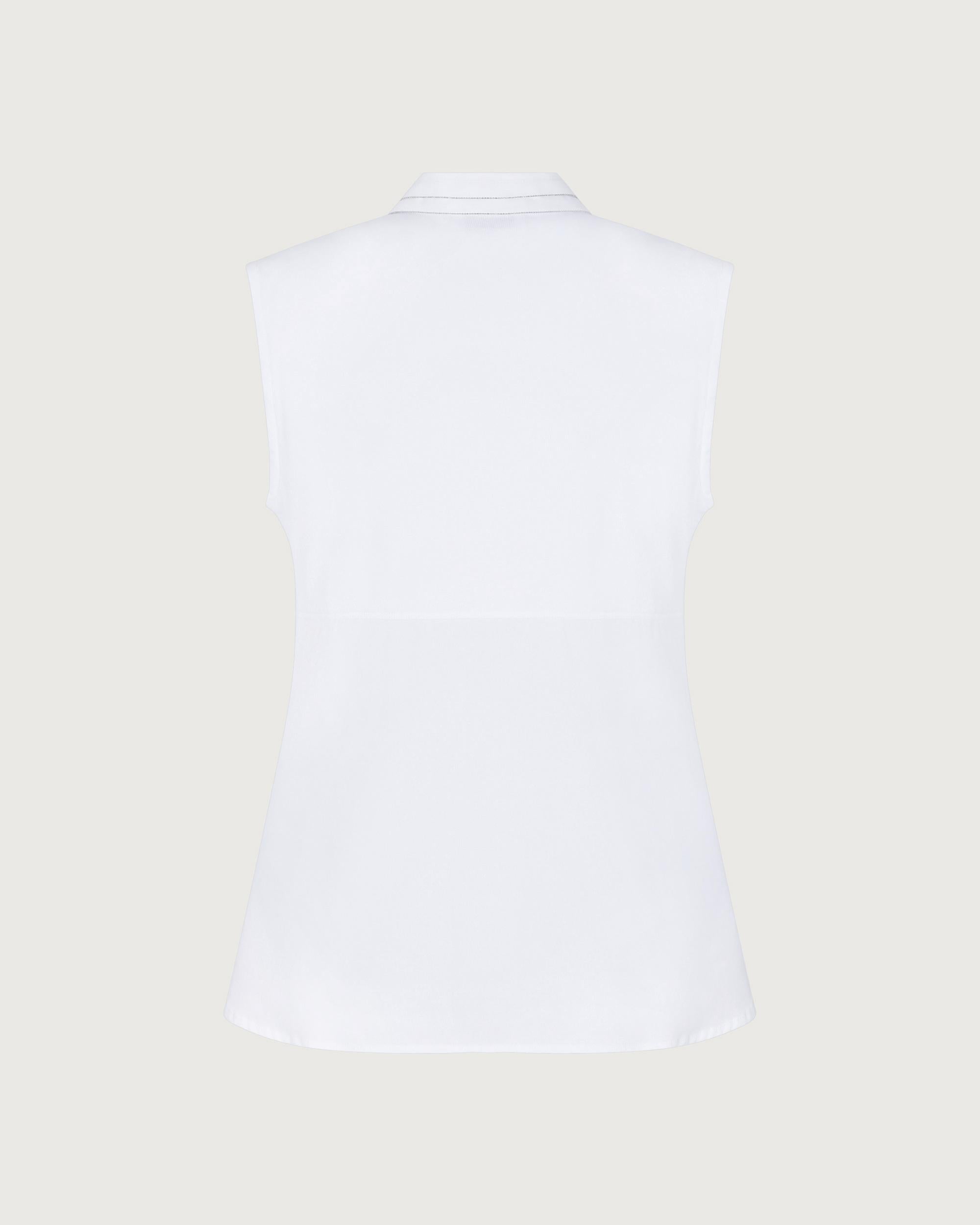 PESERICO Top Bianco naturale  A08628J 8928A 00A 