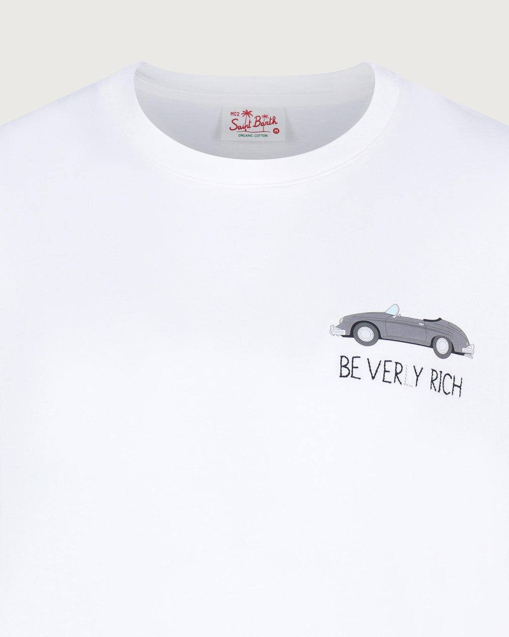 MC 2 SAINT BARTH T-shirt   PORTOFINO BE VERY RICH 10 EMB 
