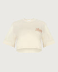 LANEUS T-shirt Panna  S6LAWOTH198 036 