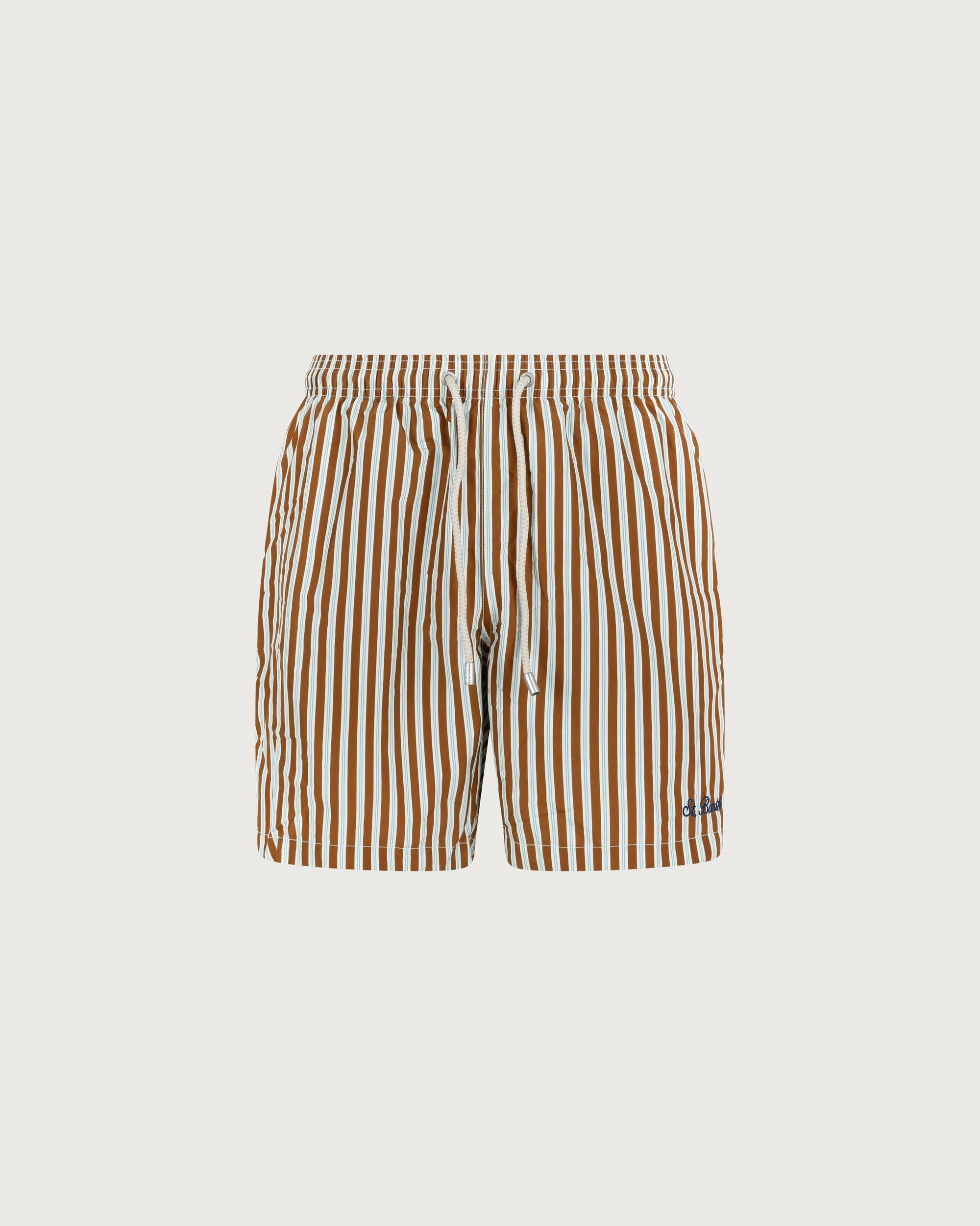 MC 2 SAINT BARTH Costume   LIGHTING PINSTRIPES FLOW 1931 EMB 