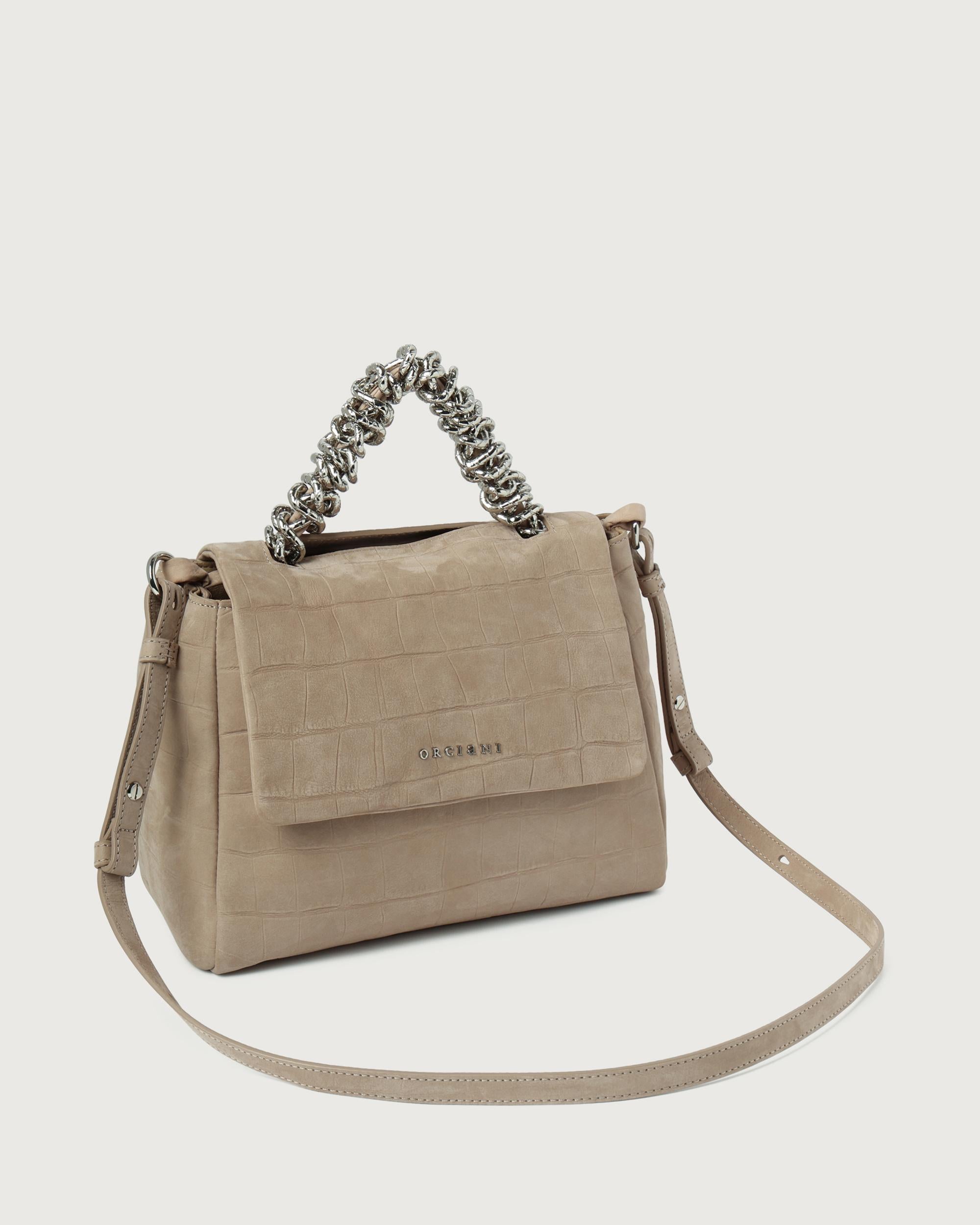 ORCIANI Borsa   B01999 COCCO TWILIGHT BISCOTTO 