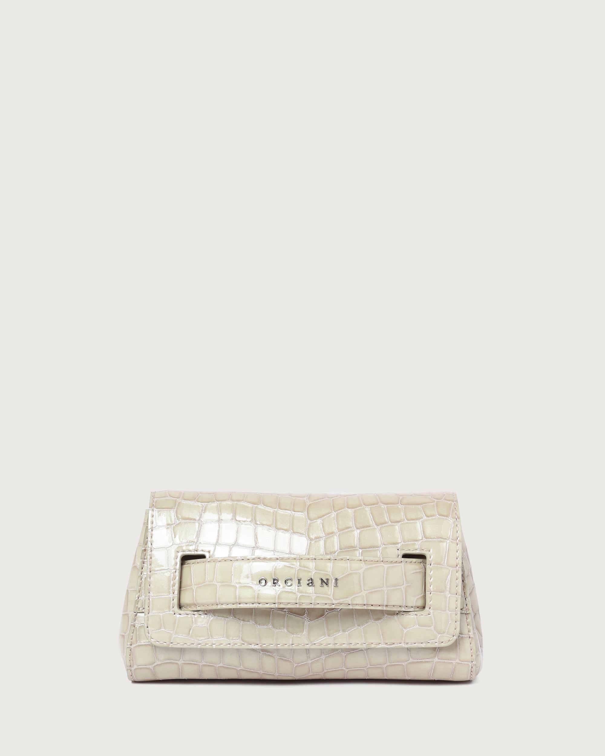 ORCIANI Borsa   B02169 COCCO GLOW SABBIA 