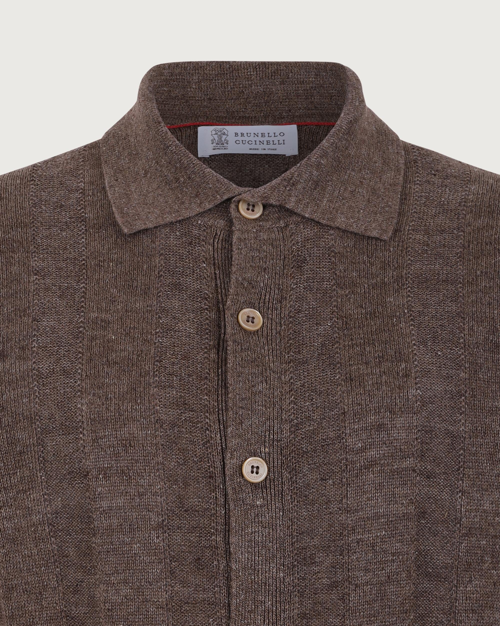 Brunello Cucinelli Camicia Nocciola+yuta  M2L707805 CNO22 
