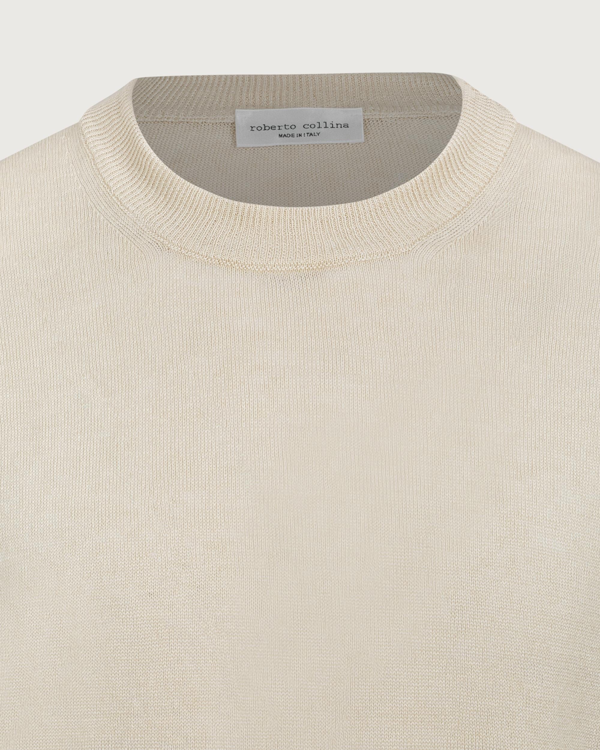 ROBERTO COLLINA Girocollo Beige  261MYA20221 03 