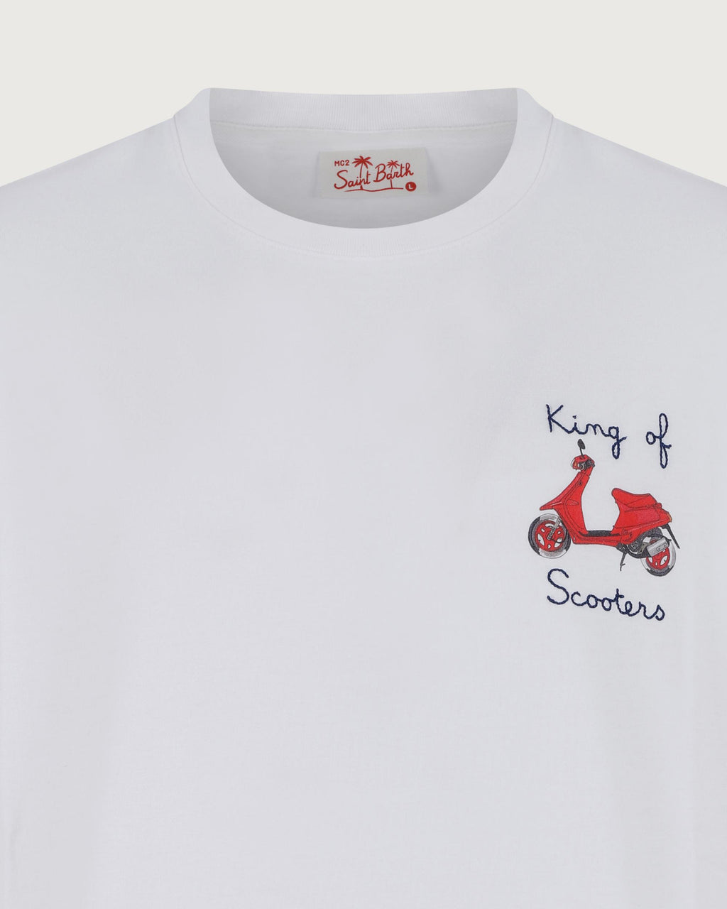 MC 2 SAINT BARTH T-shirt   PORTOFINO KING SCOOTER 01N EMB 