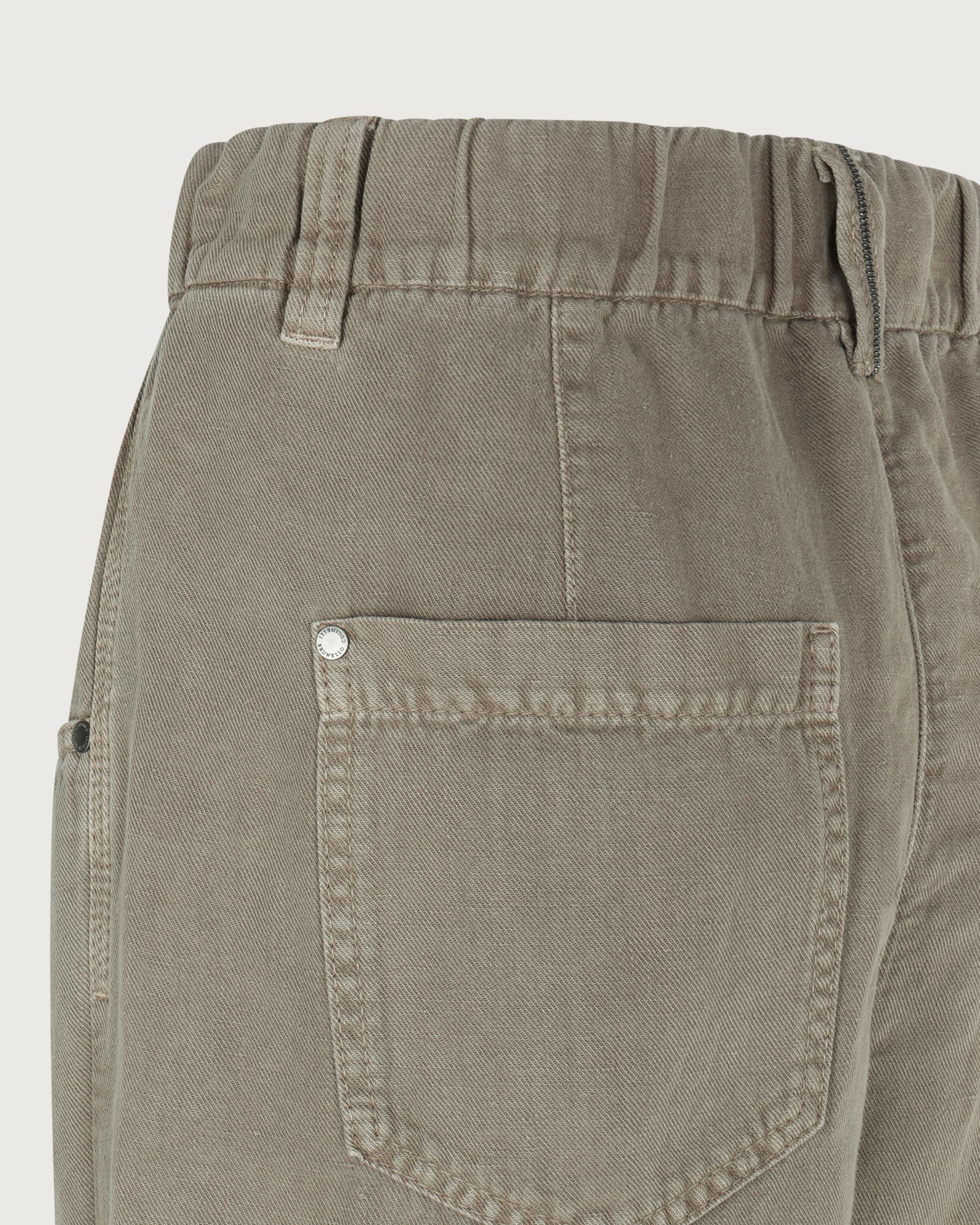 Brunello Cucinelli Pantalone Earth brown  ML996P5566 C9325 