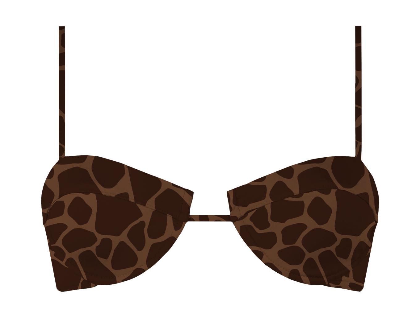 MC 2 SAINT BARTH Top   SALINA GIRAFFE SKIN 18 