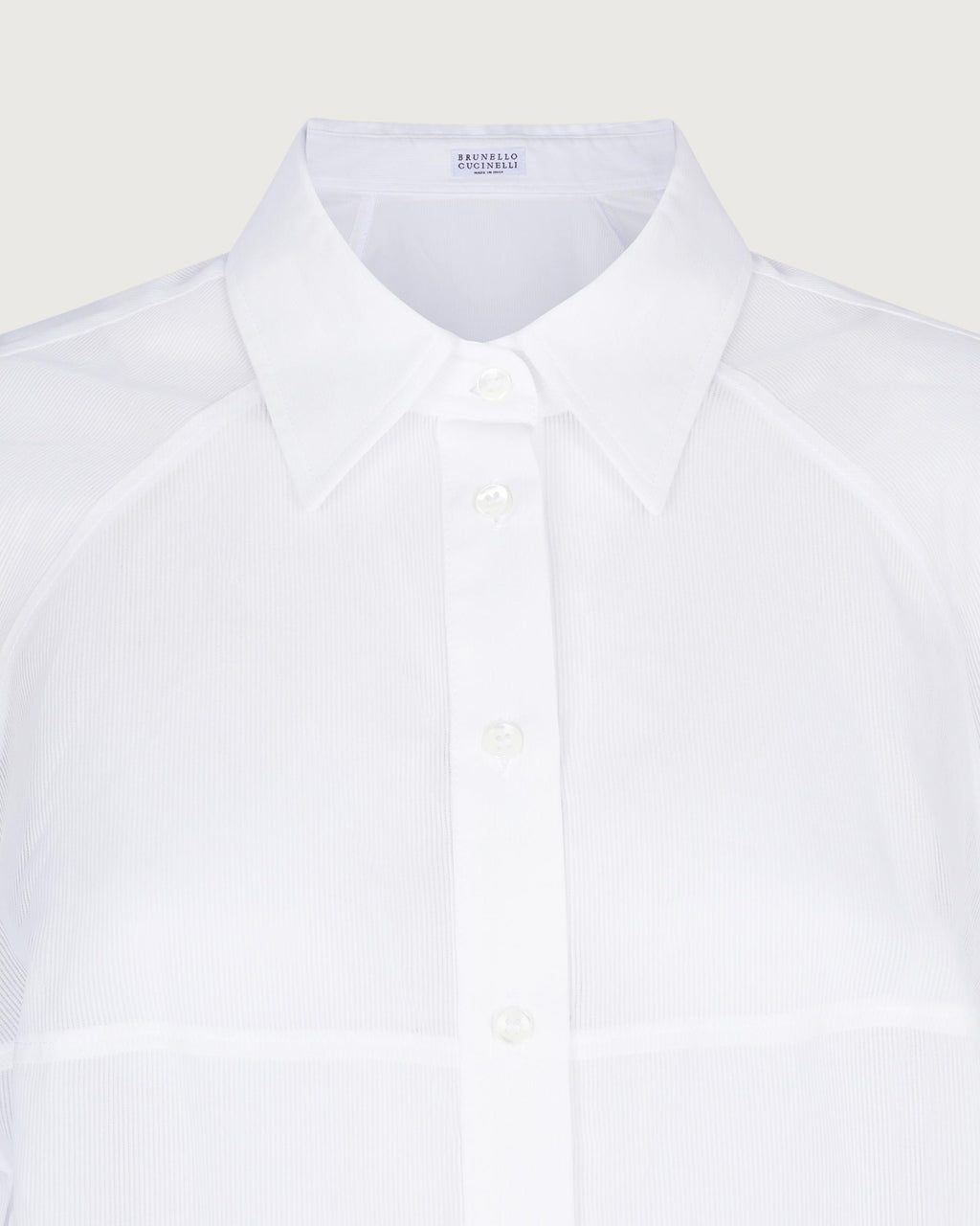 Brunello Cucinelli Camicia Bianco  MH750MO516 C100 