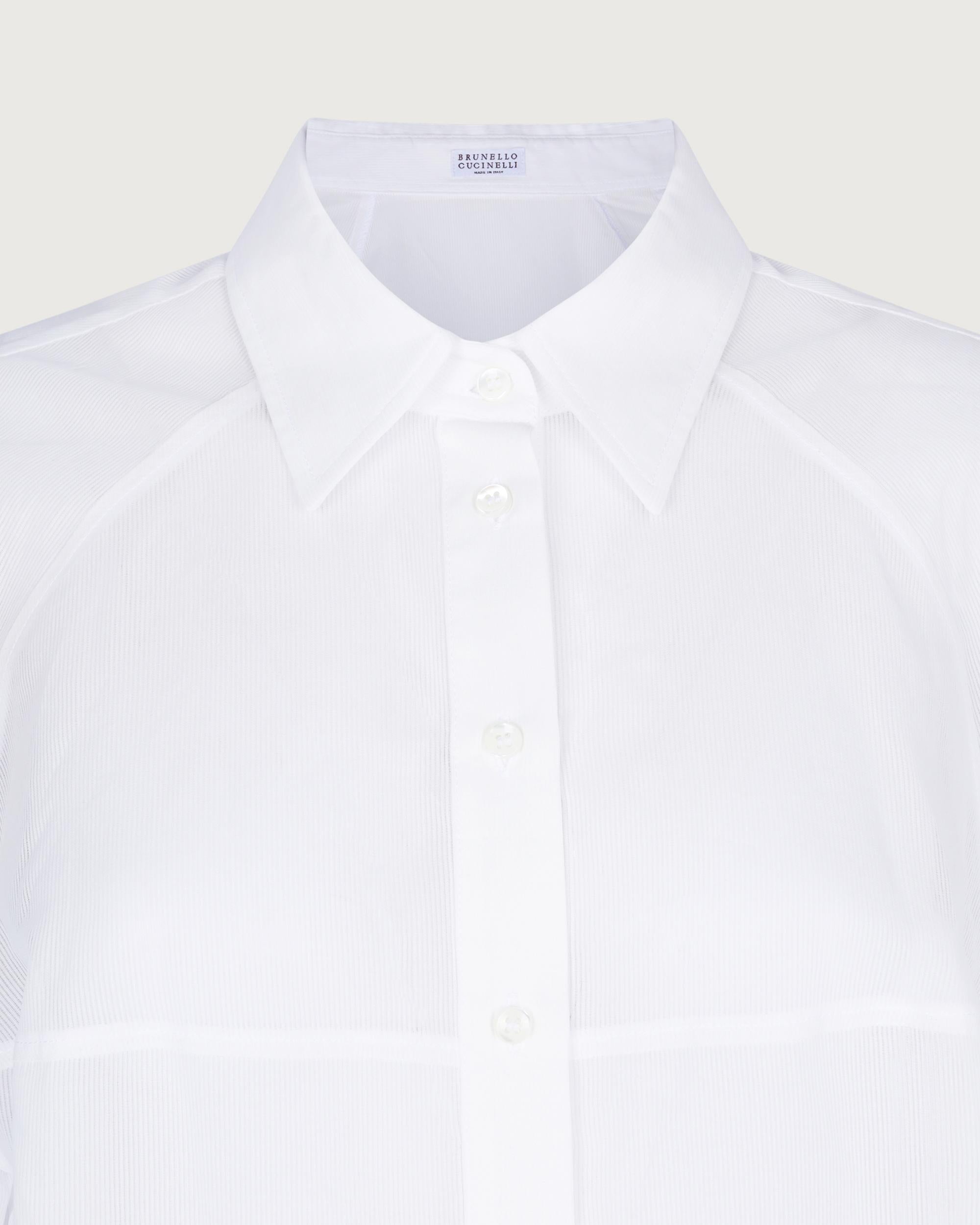 Brunello Cucinelli Camicia Bianco  MH750MO516 C100 