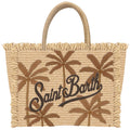 MC 2 SAINT BARTH Borsa   VANITY STRAW N PALM 18 EMB 
