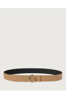ORCIANI Cintura   D10419 SOFT DOUBLE BISCOTTO+NERO 