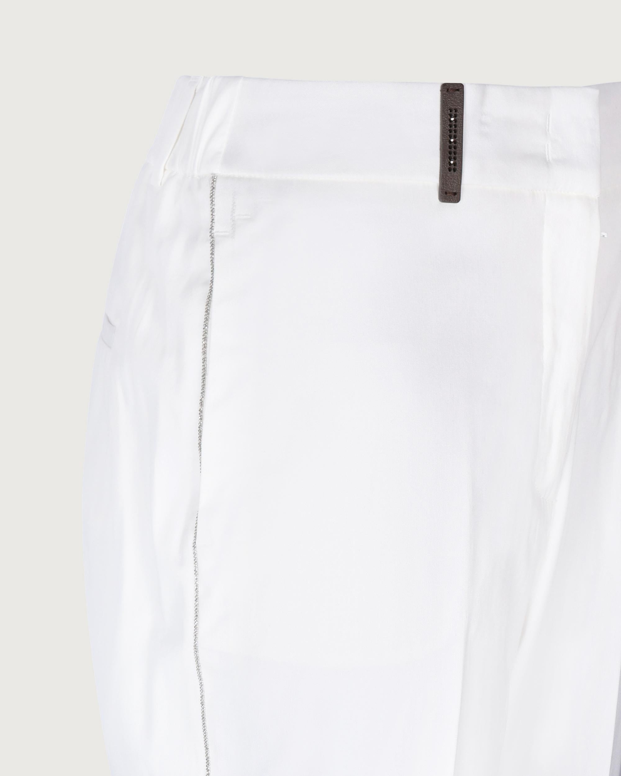 PESERICO Pantalone Bianco solare  A04753D 01037 002 
