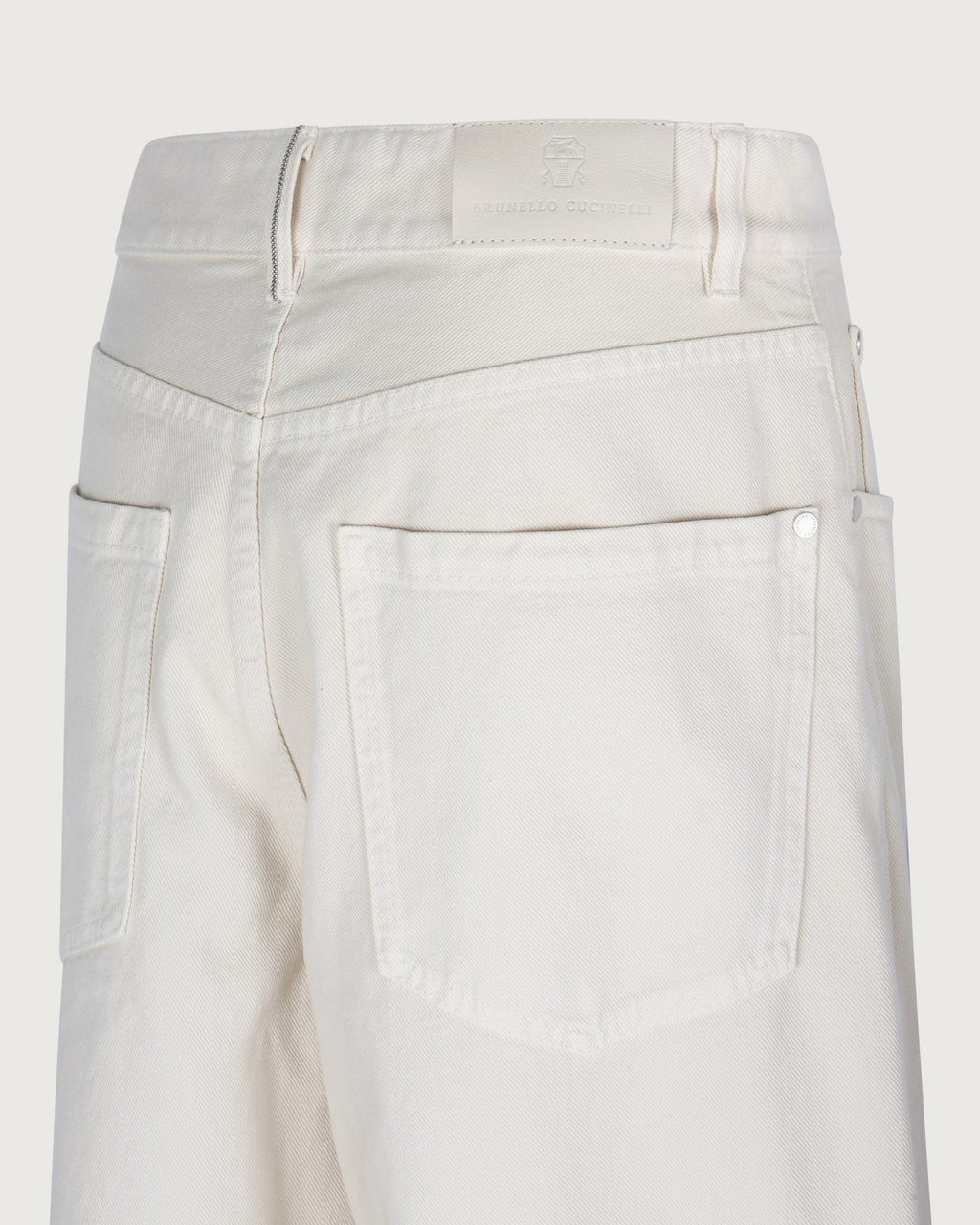 Brunello Cucinelli Pantalone Gesso  M0H81P4075 C8739 
