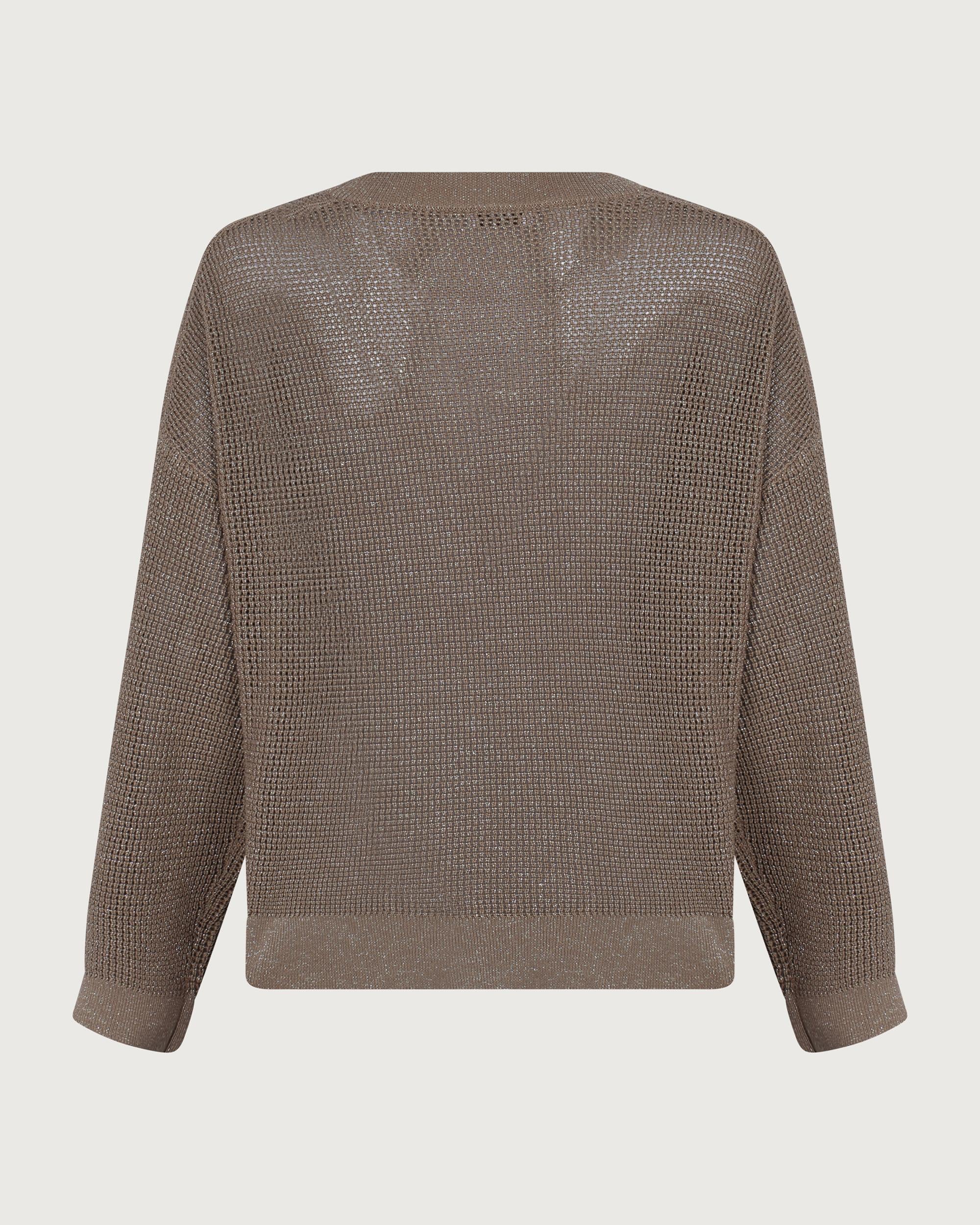 Brunello Cucinelli Girocollo Nutshell+visone  MST263300 CCJ17 