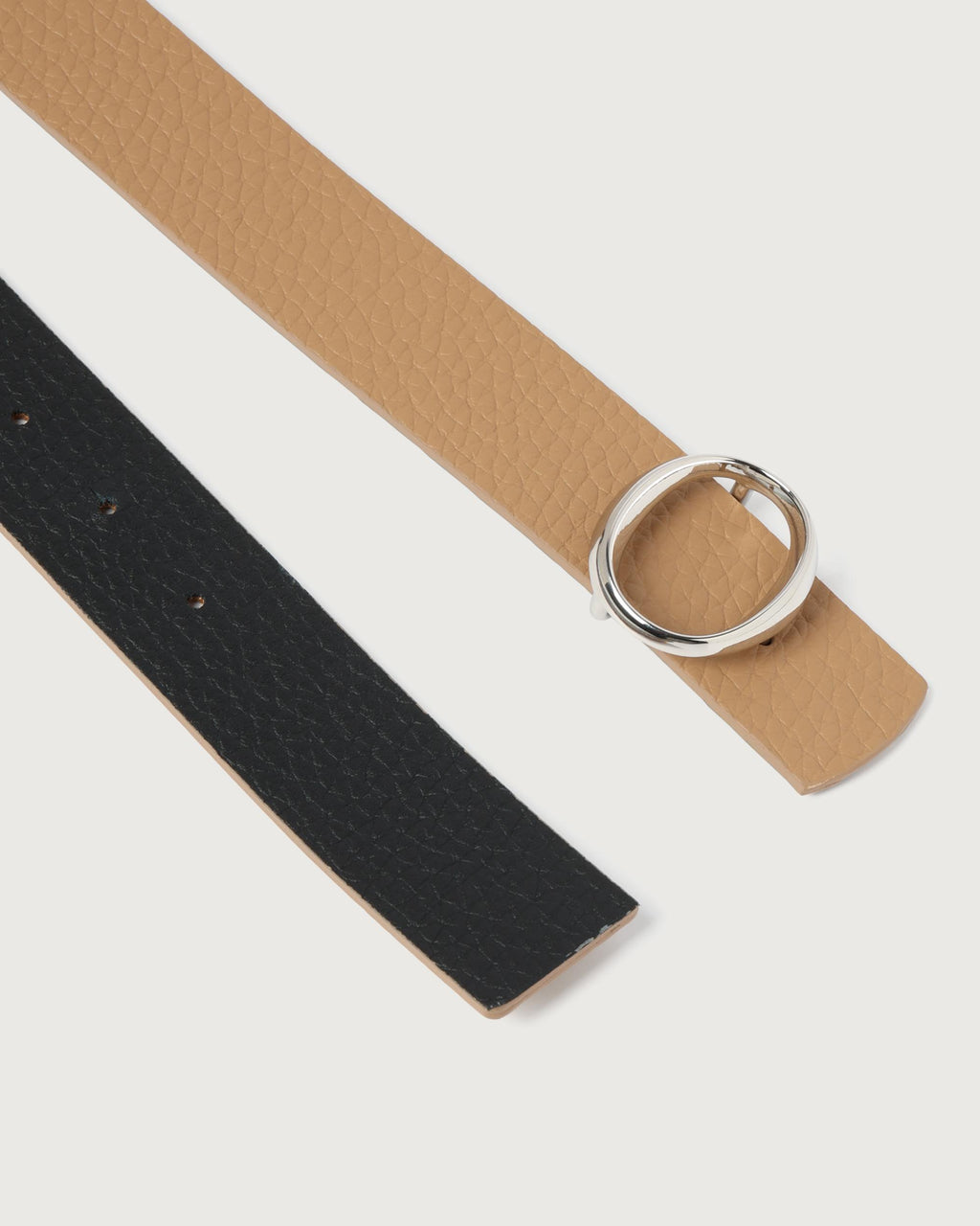ORCIANI Cintura   D10419 SOFT DOUBLE BISCOTTO+NERO 