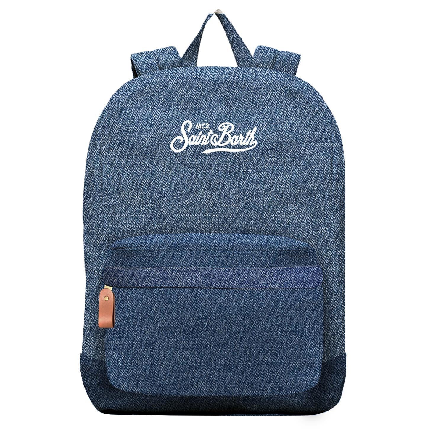 MC 2 SAINT BARTH Zaino   CANVAS BACKPACK DENIM EMB 